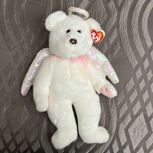 Beanie buddy Angel bear named Halo